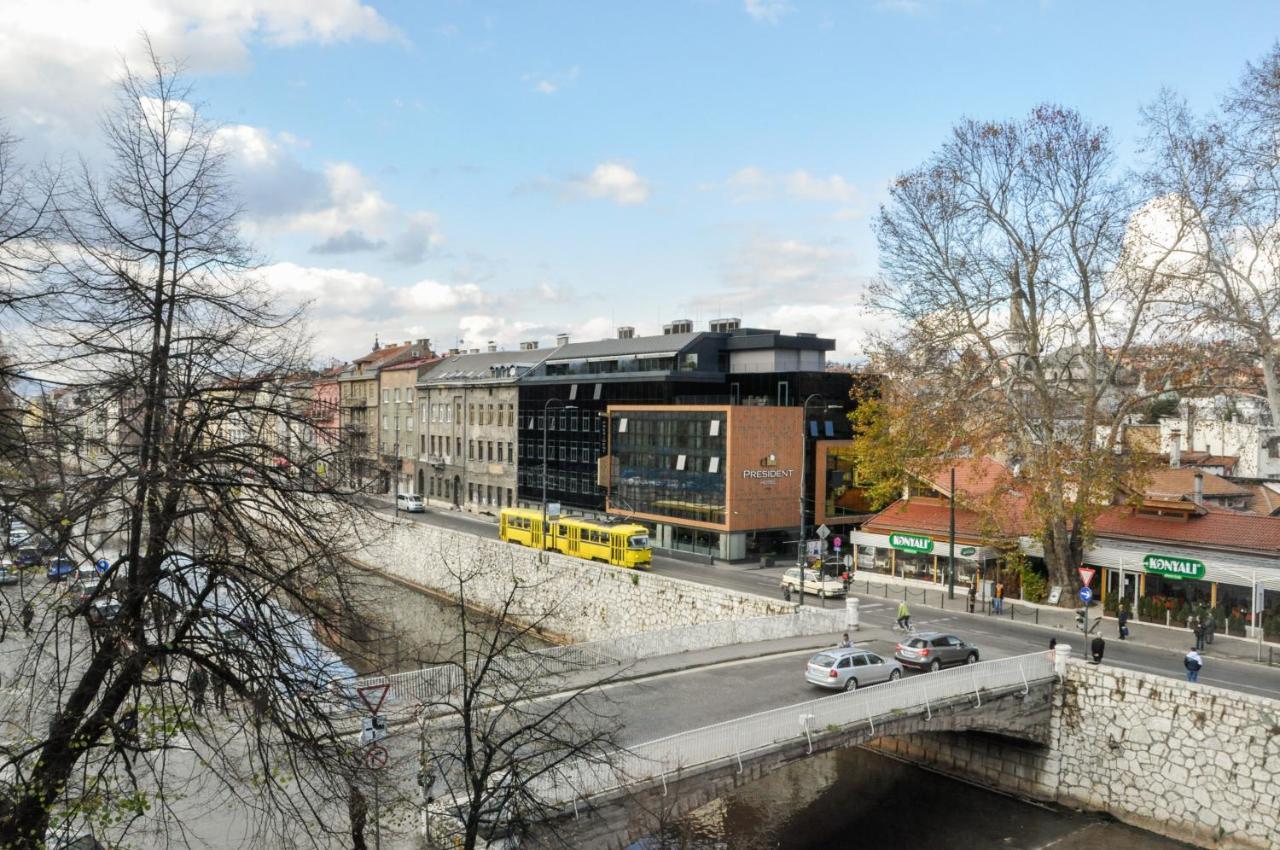 Apartmán Maroon Free Parking Sarajevo Exteriér fotografie